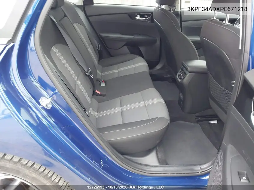 2023 KIA FORTE VIN 3KPF34ADXPE671218 — фото 8