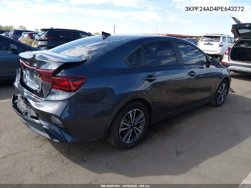 2023 KIA FORTE VIN 3KPF24AD4PE643272 — фото 4