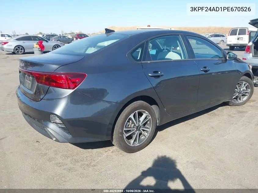 2023 KIA FORTE VIN 3KPF24AD1PE670526 — фото 4