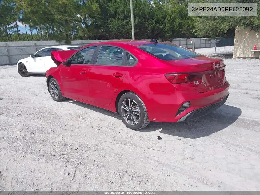 2023 KIA FORTE VIN 3KPF24AD0PE625092 — фото 3