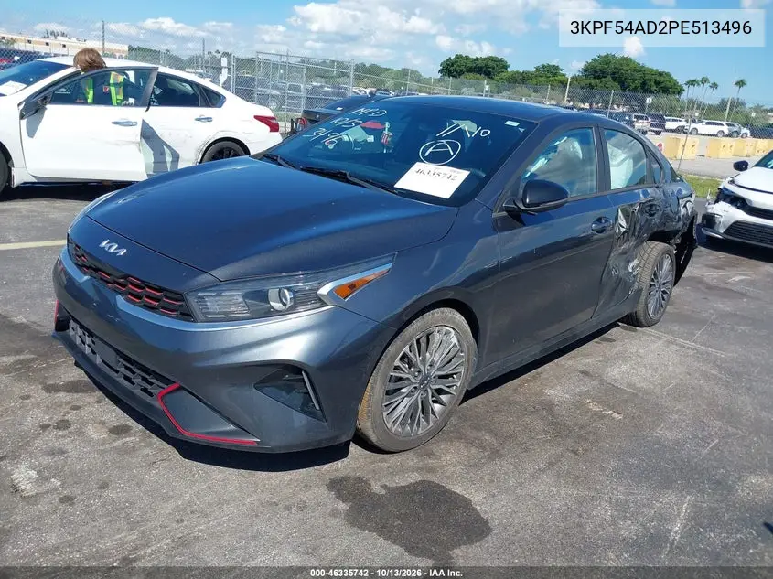 2023 KIA FORTE VIN 3KPF54AD2PE513496 — фото 2