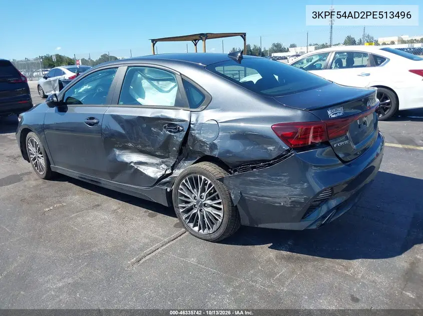 2023 KIA FORTE VIN 3KPF54AD2PE513496 — фото 3