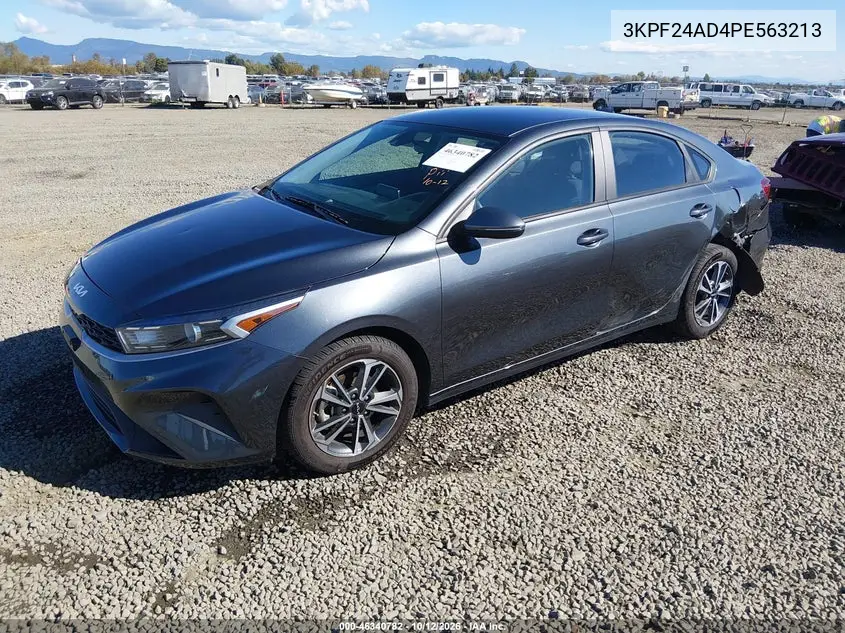 2023 KIA FORTE VIN 3KPF24AD4PE563213 — фото 2