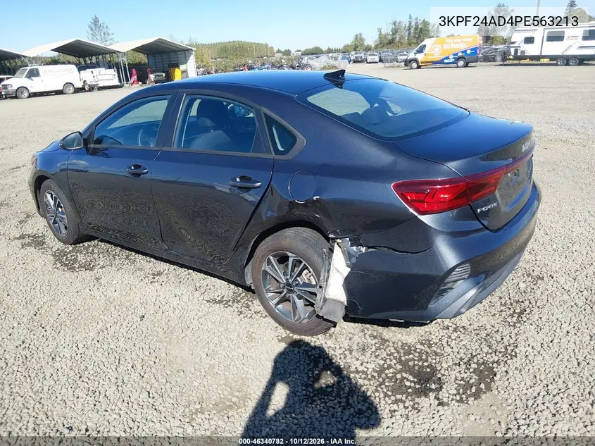 2023 KIA FORTE VIN 3KPF24AD4PE563213 — фото 3