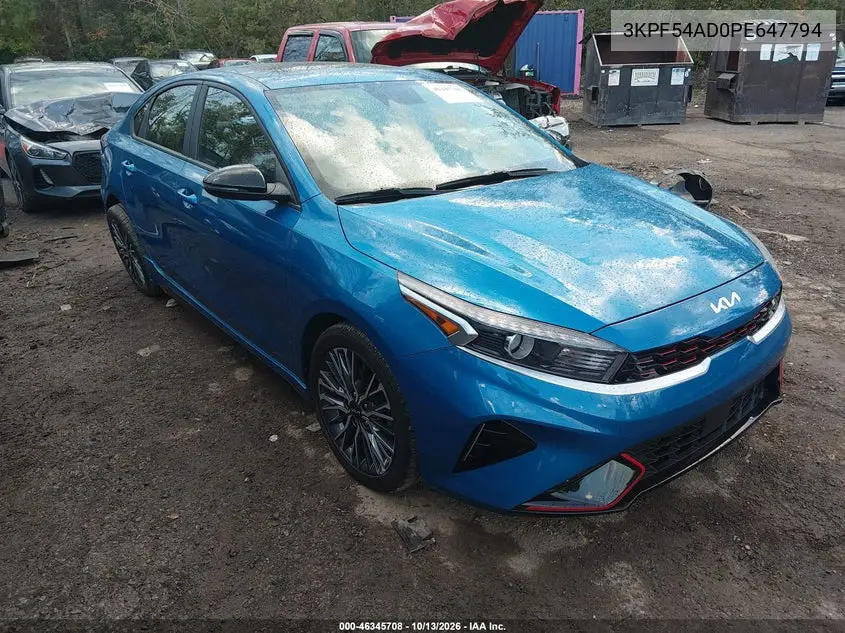 KIA FORTE 2023, VIN 3KPF54AD0PE647794