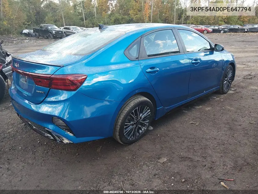 2023 KIA FORTE VIN 3KPF54AD0PE647794 — фото 4