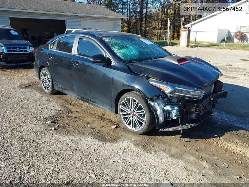 KIA FORTE 2023, VIN 3KPF44AC7PE567452