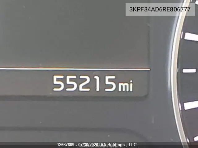 KIA FORTE 2024, VIN 3KPF34AD6RE806777