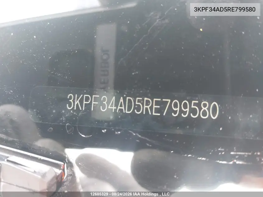 2024 KIA FORTE VIN 3KPF34AD5RE799580 — фото 20
