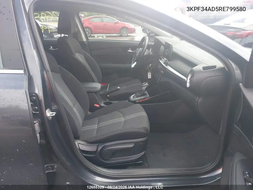2024 KIA FORTE VIN 3KPF34AD5RE799580 — фото 5