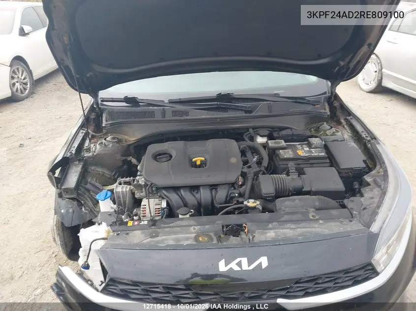 2024 KIA FORTE VIN 3KPF24AD2RE809100 — фото 10