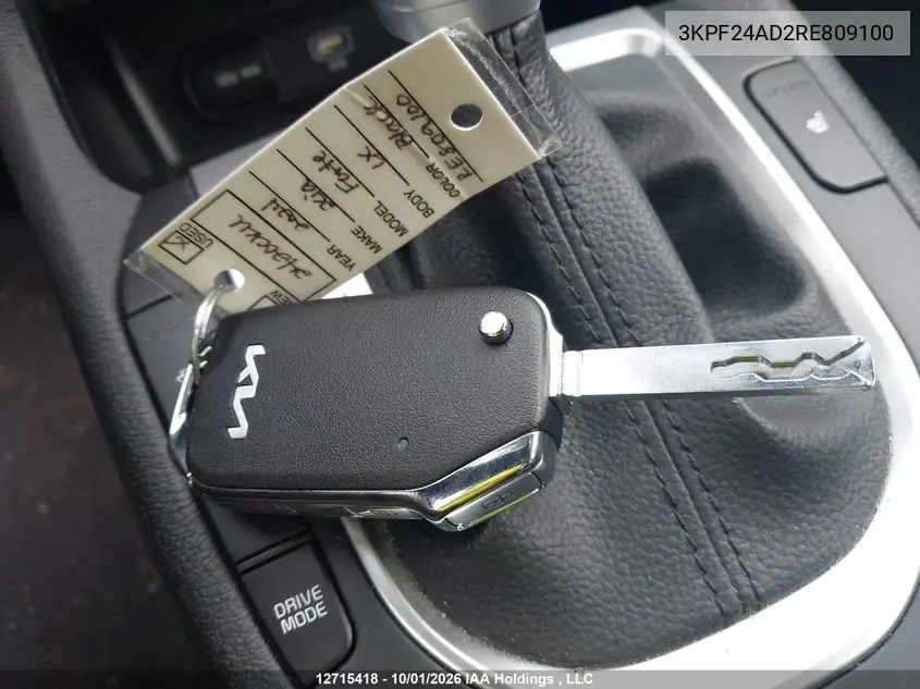 2024 KIA FORTE VIN 3KPF24AD2RE809100 — фото 11