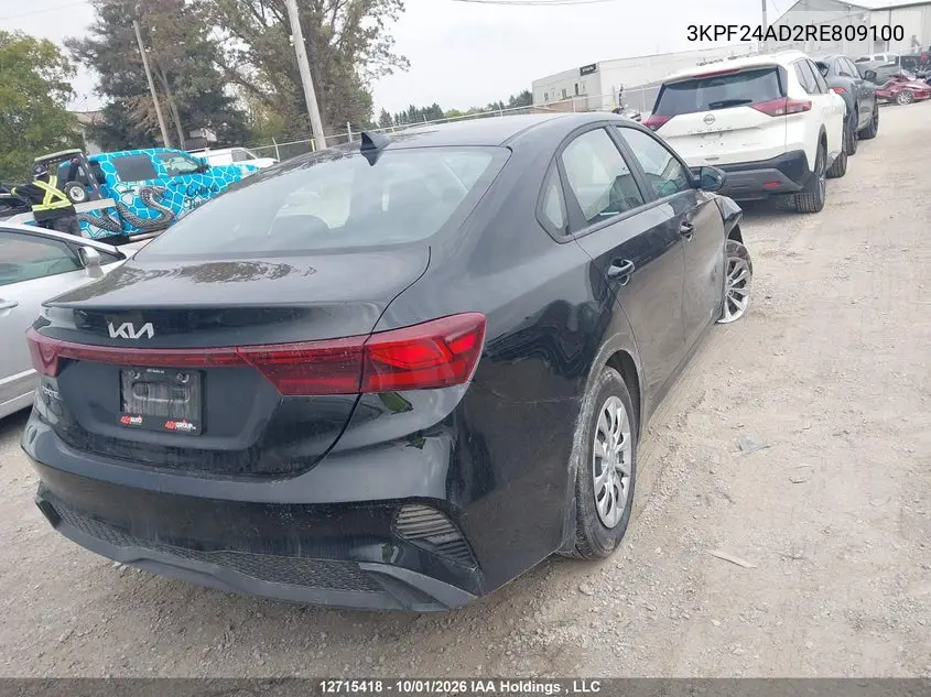 2024 KIA FORTE VIN 3KPF24AD2RE809100 — фото 4