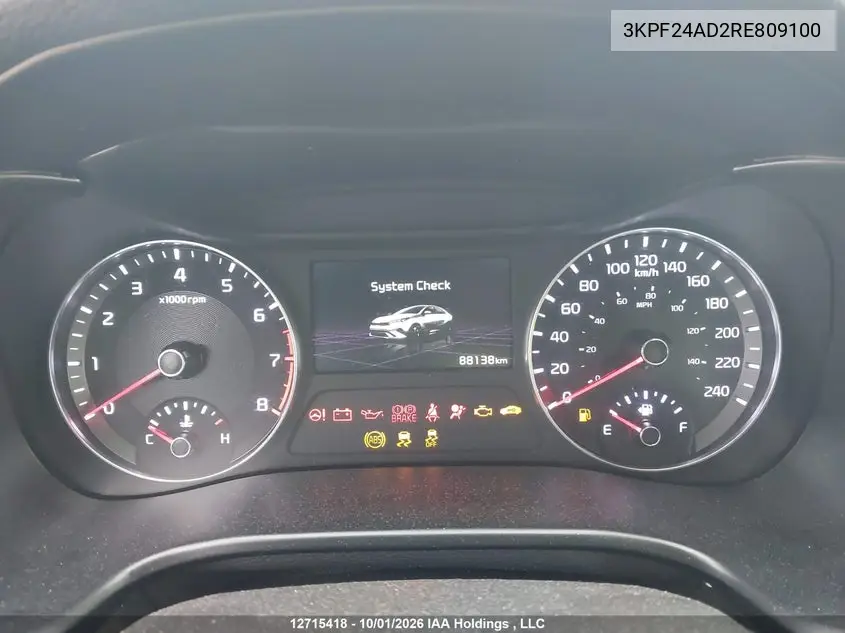 2024 KIA FORTE VIN 3KPF24AD2RE809100 — фото 7