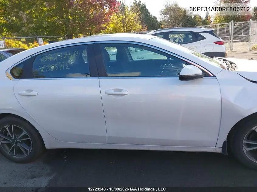 2024 KIA FORTE VIN 3KPF34AD0RE806712 — фото 14