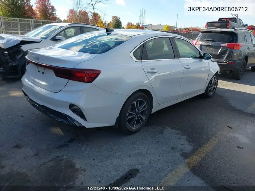 2024 KIA FORTE VIN 3KPF34AD0RE806712 — фото 5