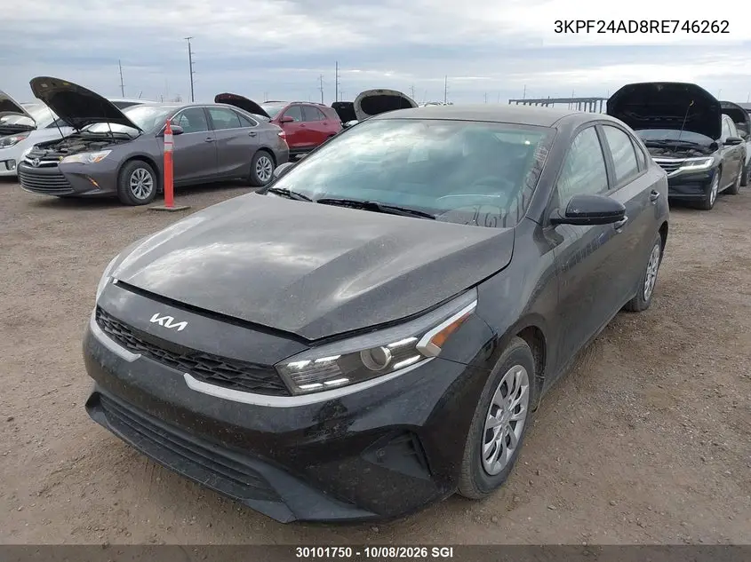 2024 KIA FORTE VIN 3KPF24AD8RE746262 — фото 2