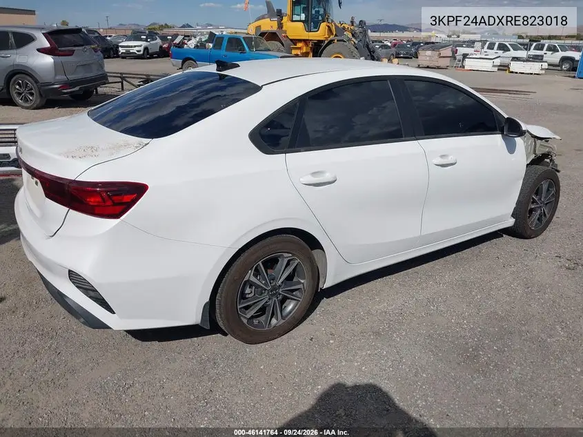 2024 KIA FORTE VIN 3KPF24ADXRE823018 — фото 4