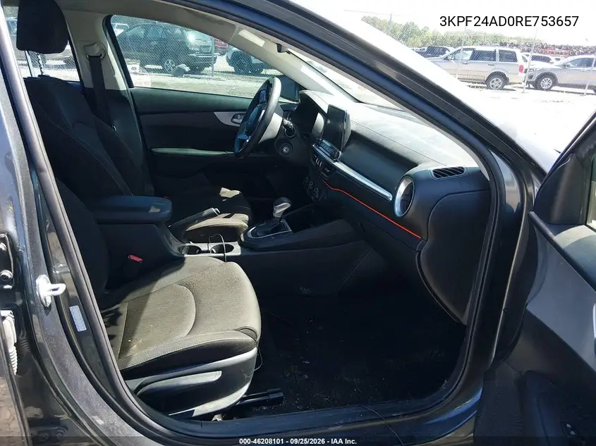 2024 KIA FORTE VIN 3KPF24AD0RE753657 — фото 5