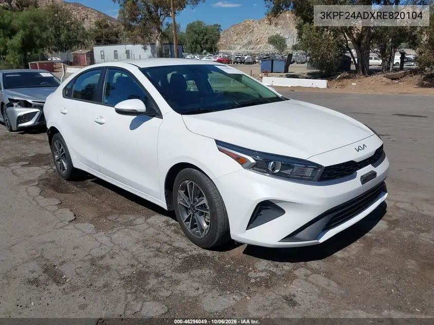 KIA FORTE 2024, VIN 3KPF24ADXRE820104