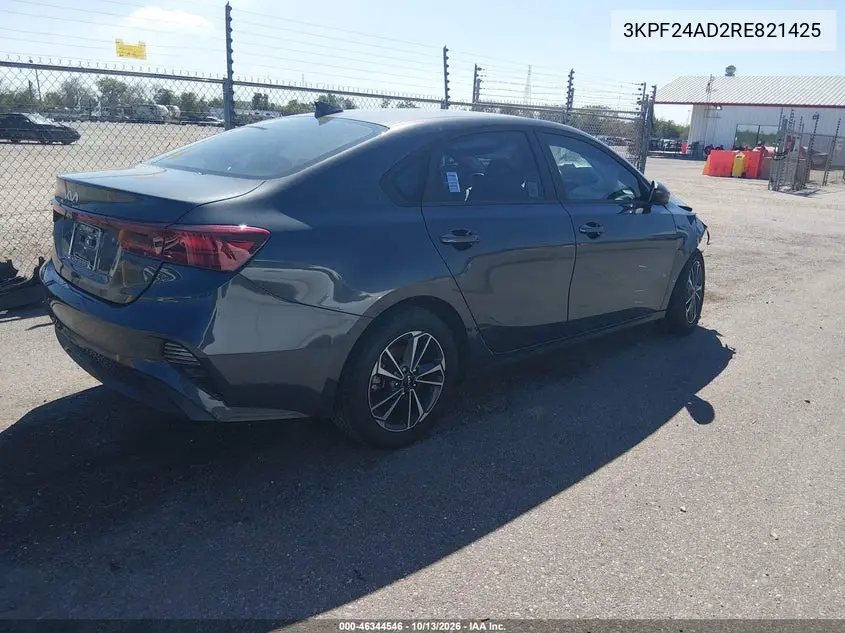 2024 KIA FORTE VIN 3KPF24AD2RE821425 — фото 4