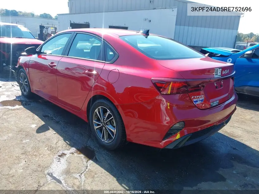 2024 KIA FORTE VIN 3KPF24AD5RE752696 — фото 3