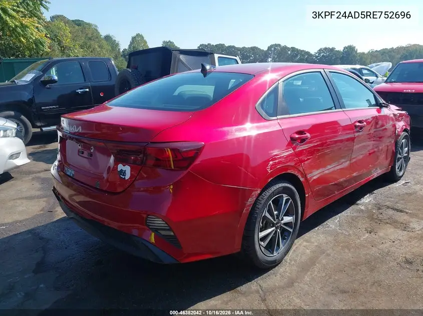 2024 KIA FORTE VIN 3KPF24AD5RE752696 — фото 4