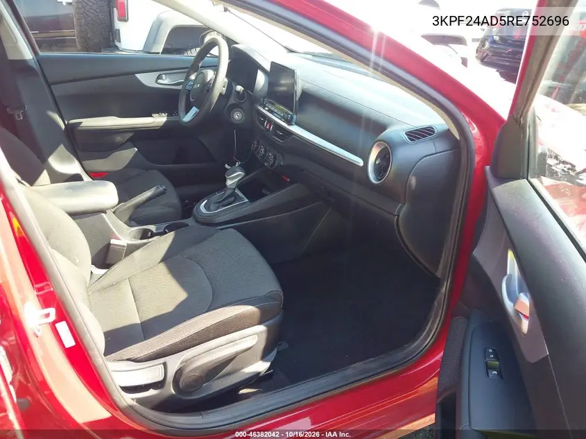 2024 KIA FORTE VIN 3KPF24AD5RE752696 — фото 5