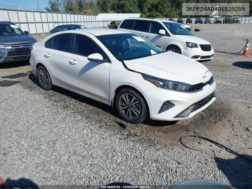 KIA FORTE 2024, VIN 3KPF24AD4RE835259