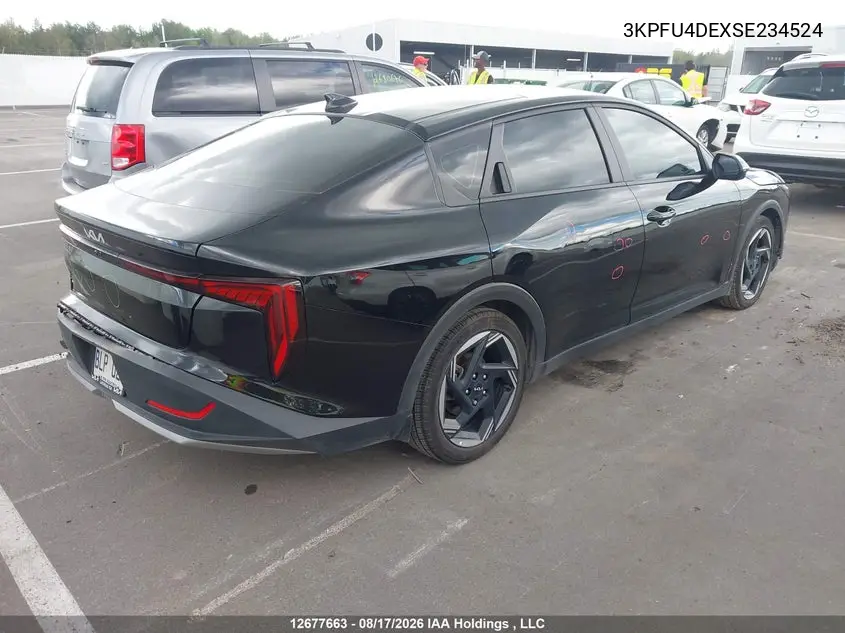2025 KIA K4 VIN 3KPFU4DEXSE234524 — фото 4
