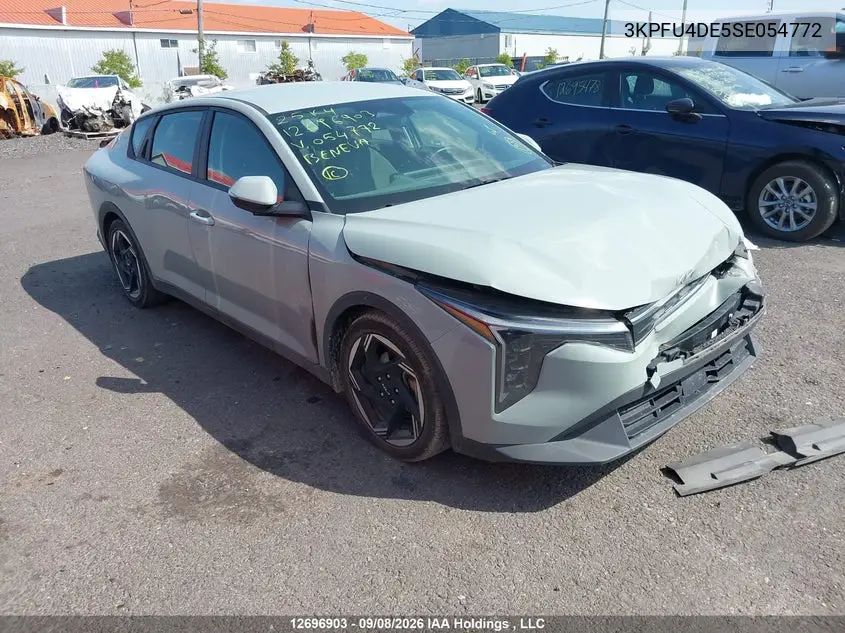 KIA K4 2025, VIN 3KPFU4DE5SE054772