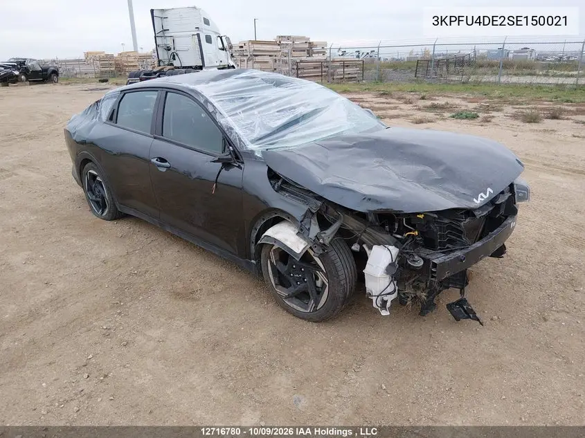 KIA K4 2025, VIN 3KPFU4DE2SE150021
