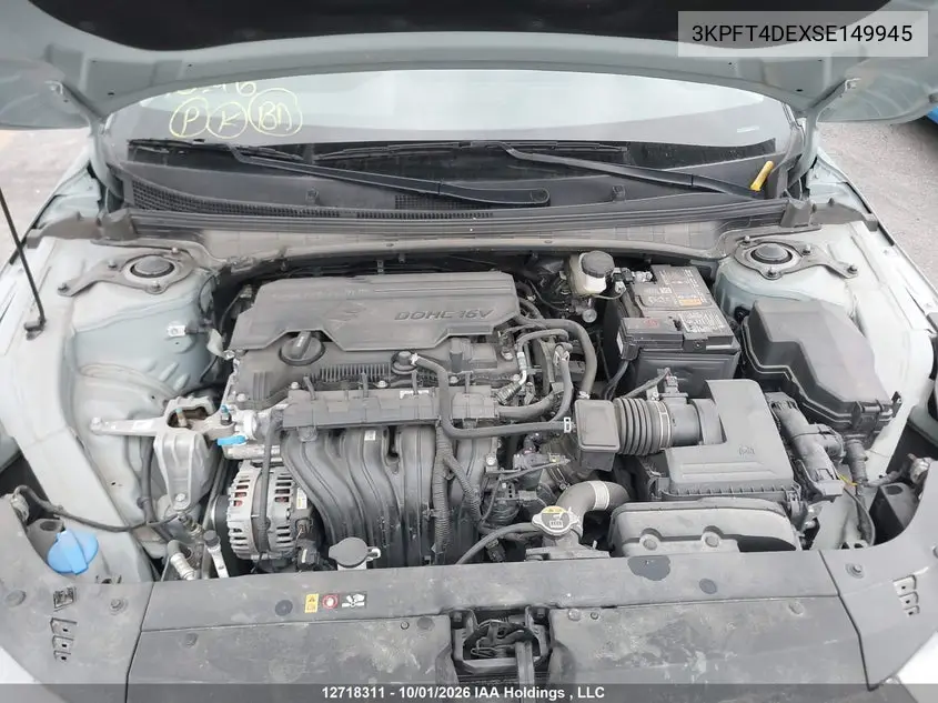 2025 KIA K4 VIN 3KPFT4DEXSE149945 — фото 10