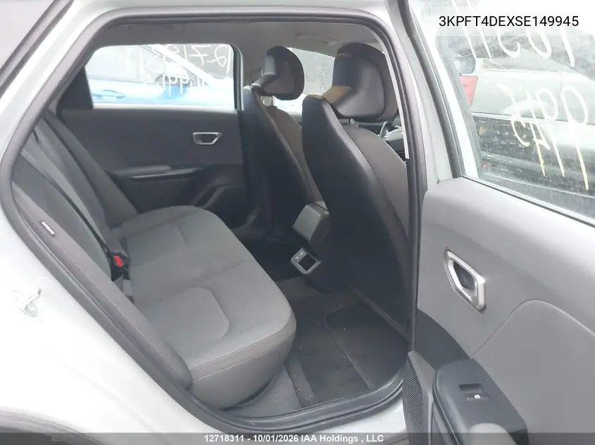 2025 KIA K4 VIN 3KPFT4DEXSE149945 — фото 8