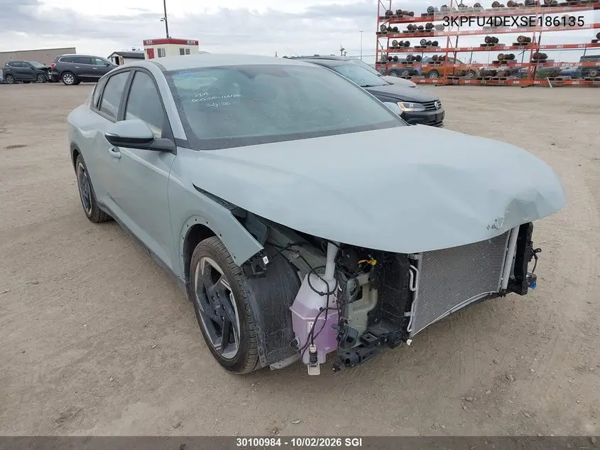 KIA K4 2025, VIN 3KPFU4DEXSE186135