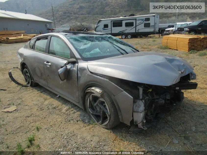 KIA K4 2025, VIN 3KPFU4DEXSE063600