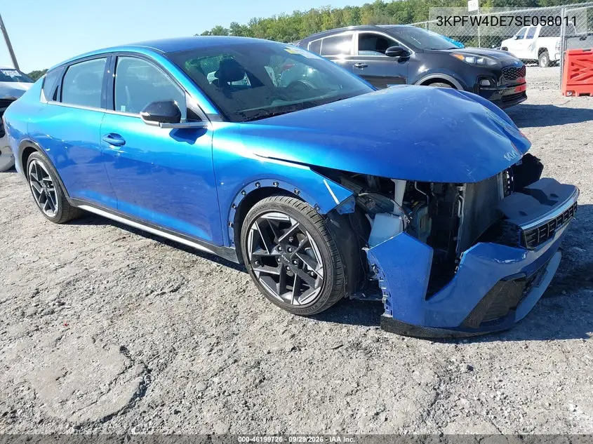 KIA K4 2025, VIN 3KPFW4DE7SE058011