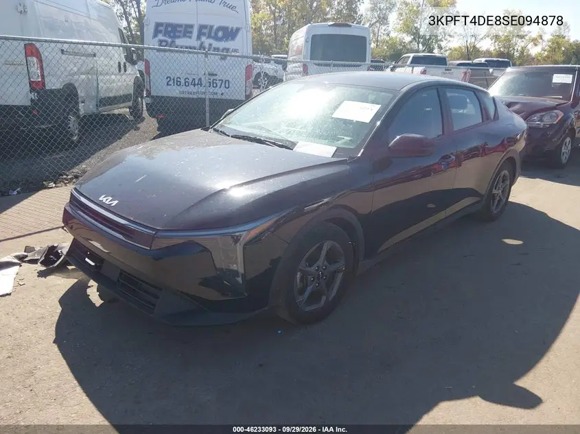 2025 KIA K4 VIN 3KPFT4DE8SE094878 — фото 2