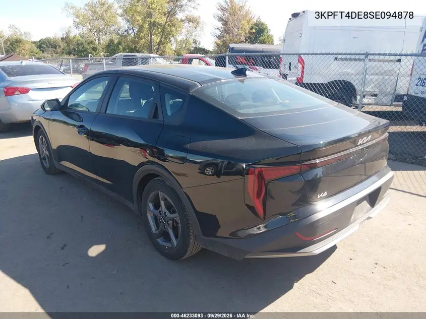 2025 KIA K4 VIN 3KPFT4DE8SE094878 — фото 3