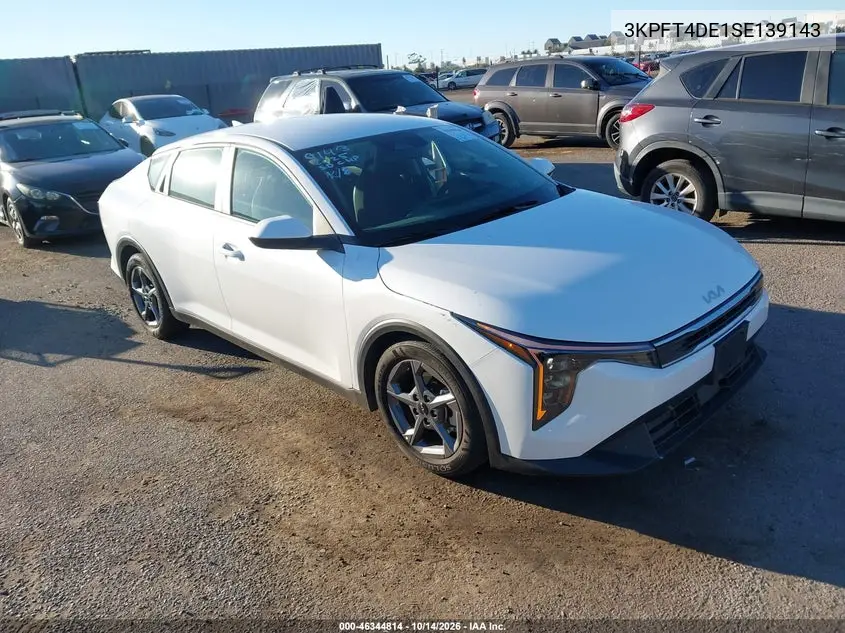 KIA K4 2025, VIN 3KPFT4DE1SE139143
