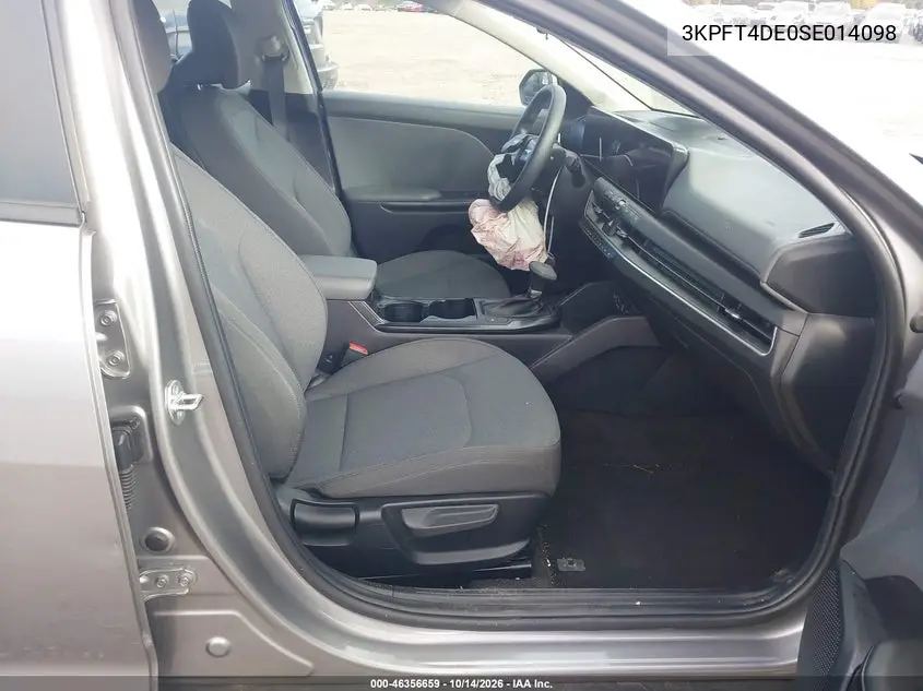 2025 KIA K4 VIN 3KPFT4DE0SE014098 — фото 5