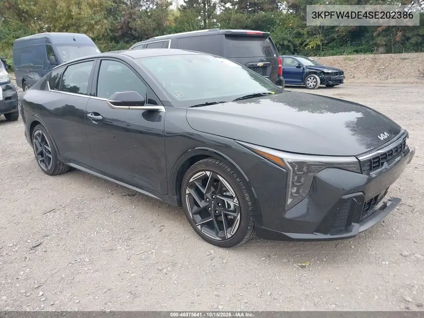 KIA K4 2025, VIN 3KPFW4DE4SE202386