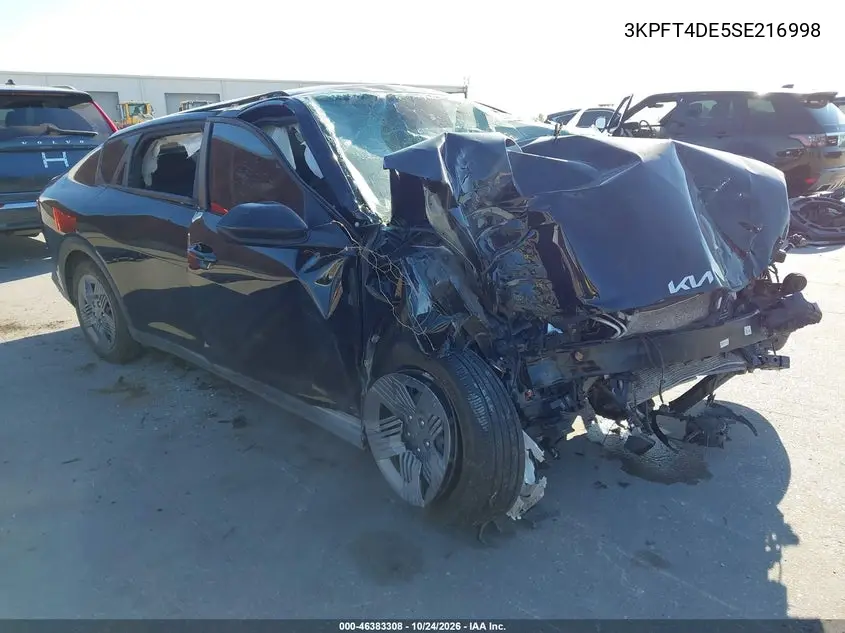 KIA K4 2025, VIN 3KPFT4DE5SE216998