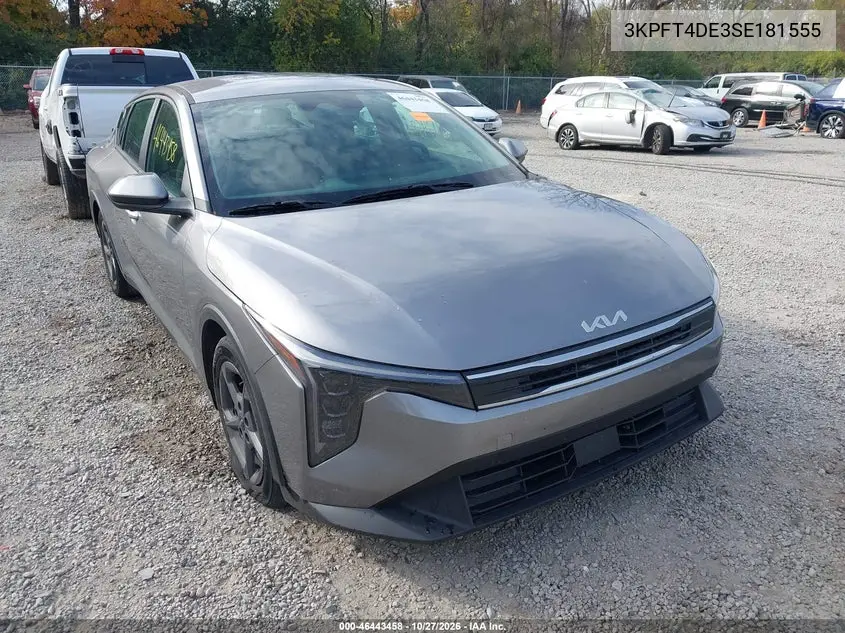 KIA K4 2025, VIN 3KPFT4DE3SE181555
