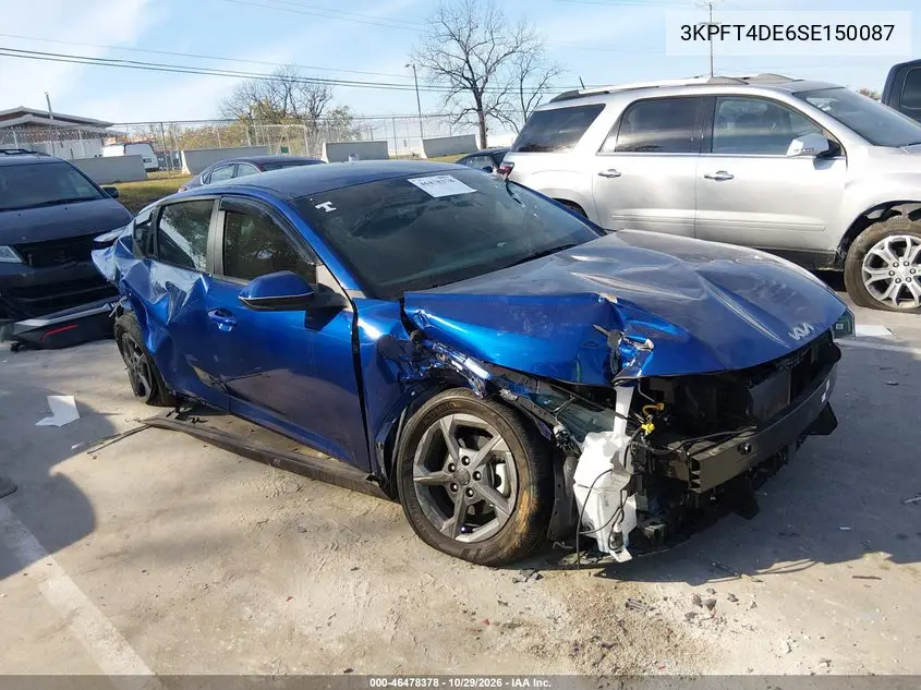 KIA K4 2025, VIN 3KPFT4DE6SE150087