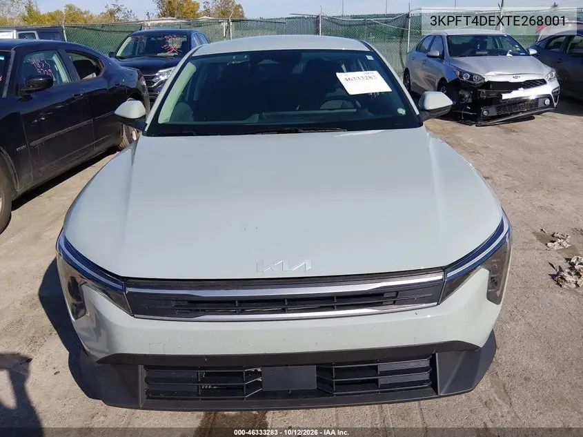 2026 KIA K4 VIN 3KPFT4DEXTE268001 — фото 12