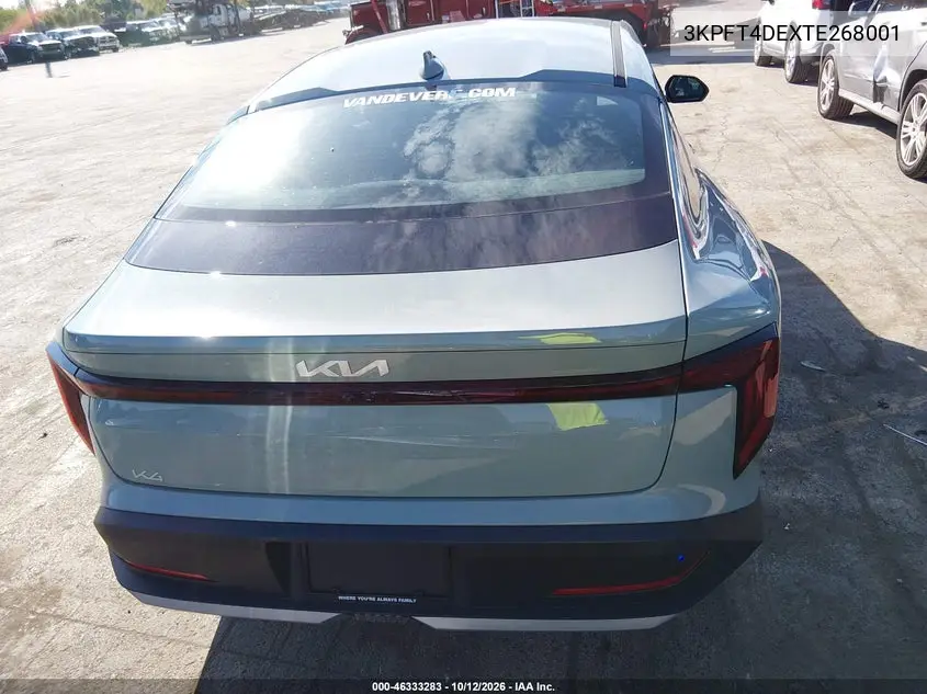 2026 KIA K4 VIN 3KPFT4DEXTE268001 — фото 16