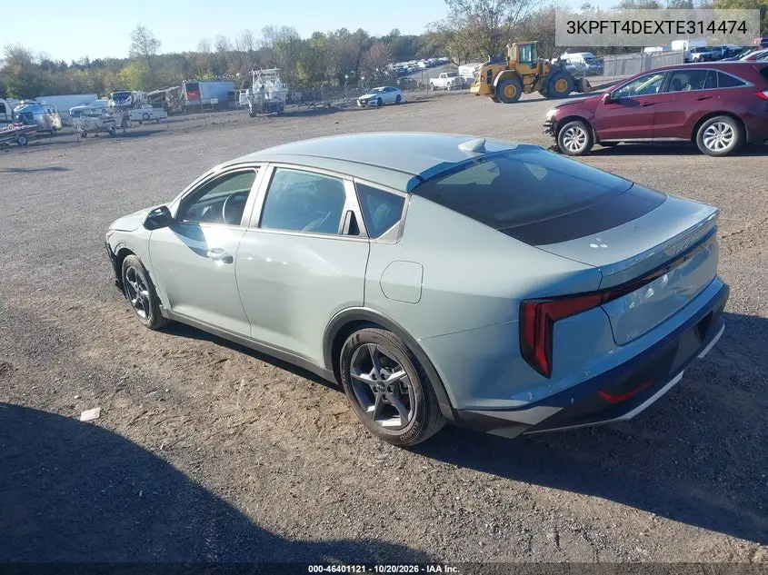 2026 KIA K4 VIN 3KPFT4DEXTE314474 — фото 3