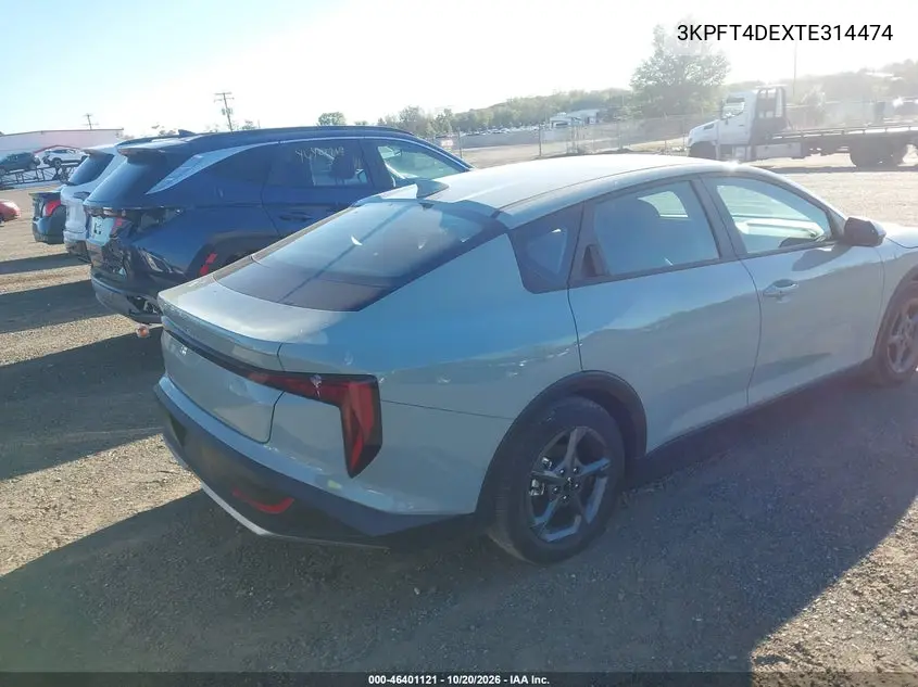 2026 KIA K4 VIN 3KPFT4DEXTE314474 — фото 4
