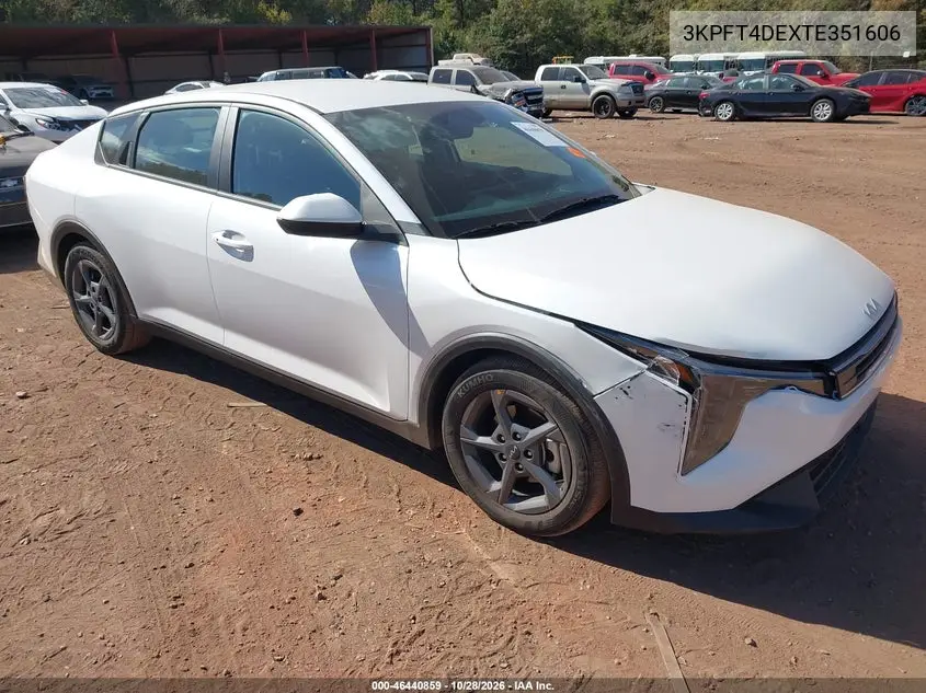KIA K4 2026, VIN 3KPFT4DEXTE351606